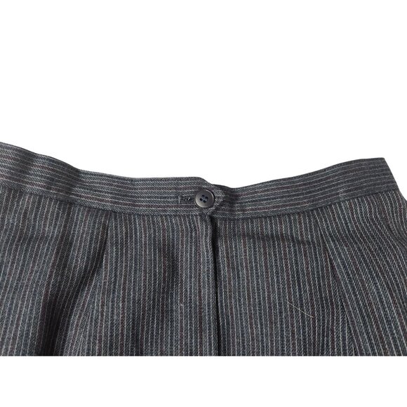 Vintage HaberdasHer Womens Tailored Power Multi Stripe Collared Suit US 7/8 - Picture 4 of 7